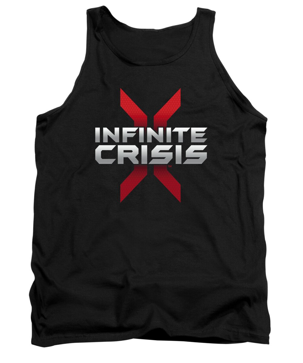  Tank Top featuring the digital art Infinite Crisis - Logo by Brand A