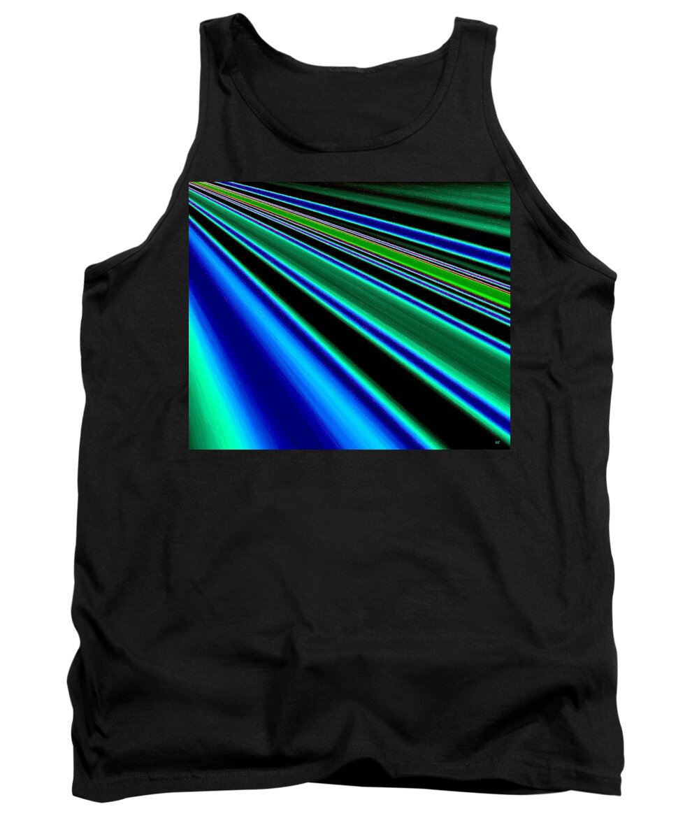 Abstract Tank Top featuring the digital art Inspiration 2 by Will Borden