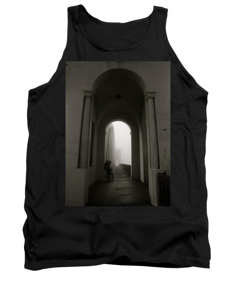 Fog Tank Top featuring the photograph Into the Void 2 by Alicia Kent