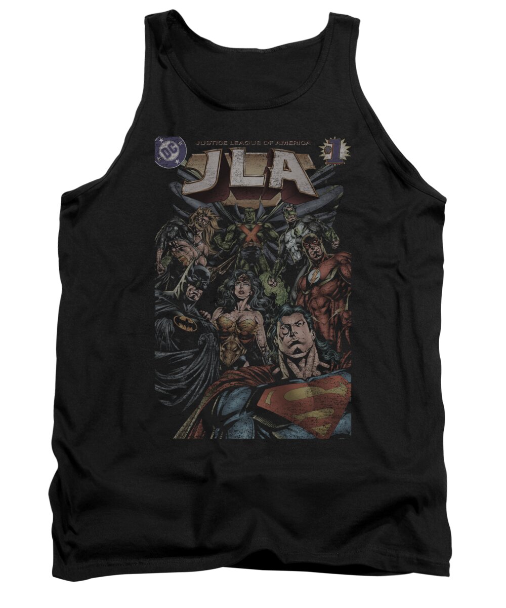  Tank Top featuring the digital art Jla - #1 Cover by Brand A