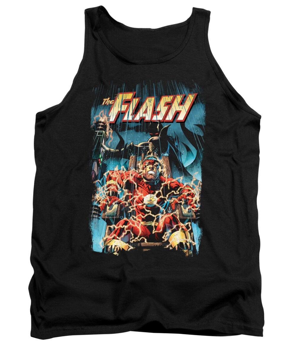  Tank Top featuring the digital art Jla - Electric Chair by Brand A