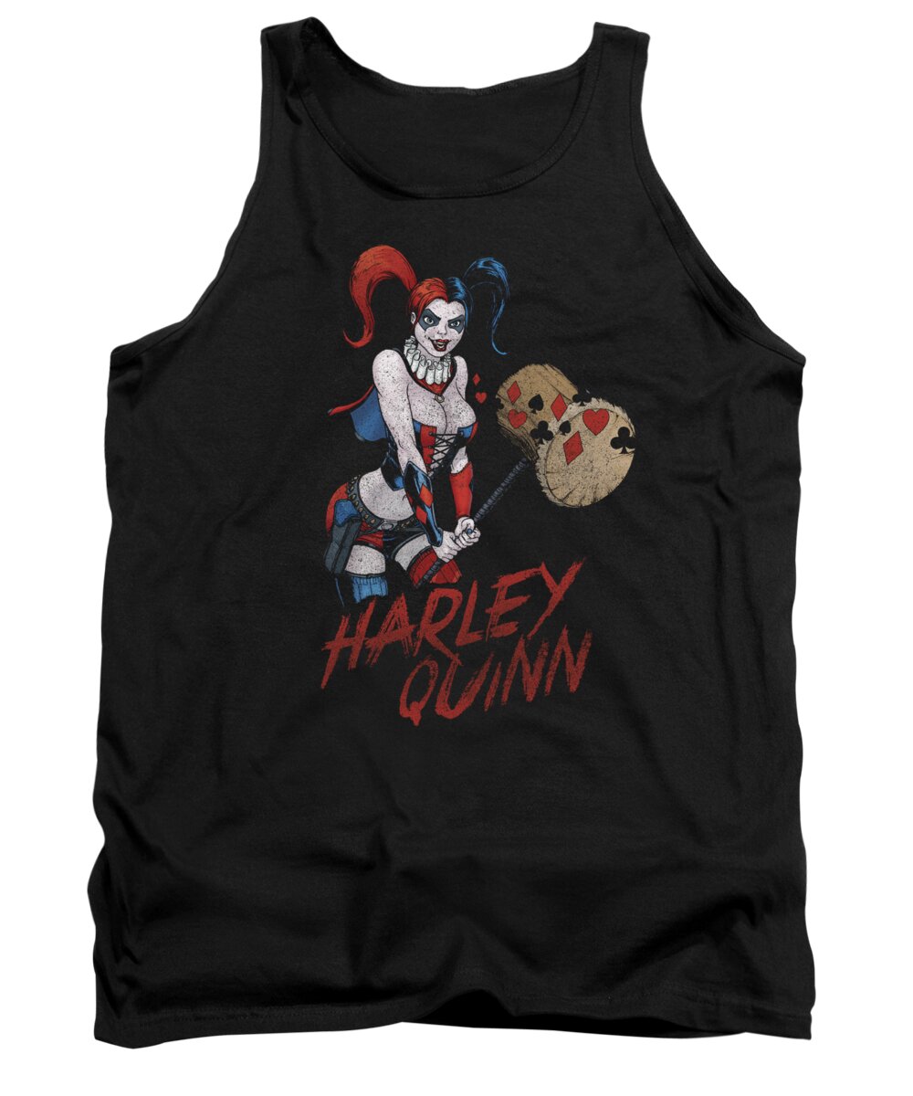  Tank Top featuring the digital art Jla - Harley Hammer by Brand A