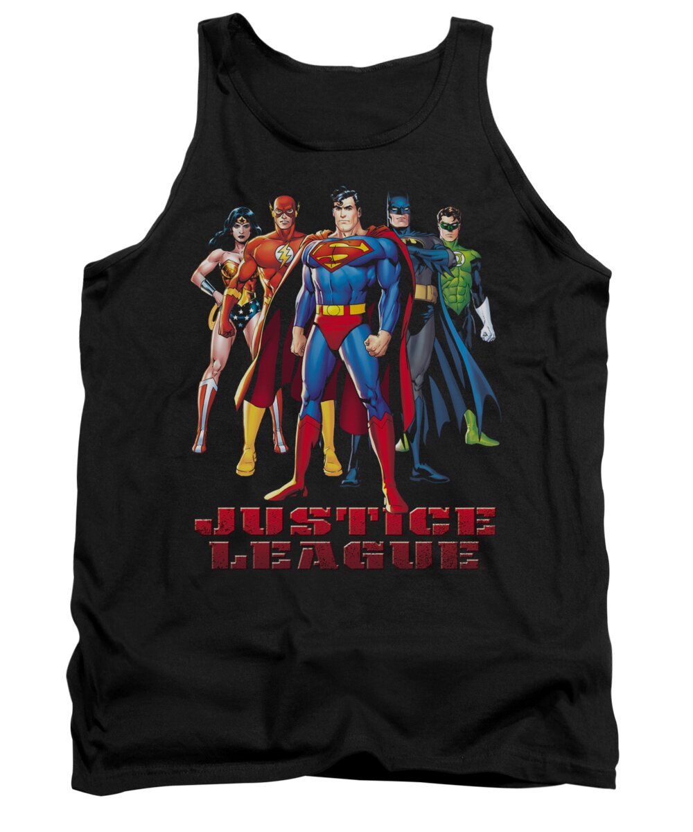  Tank Top featuring the digital art Jla - In League by Brand A