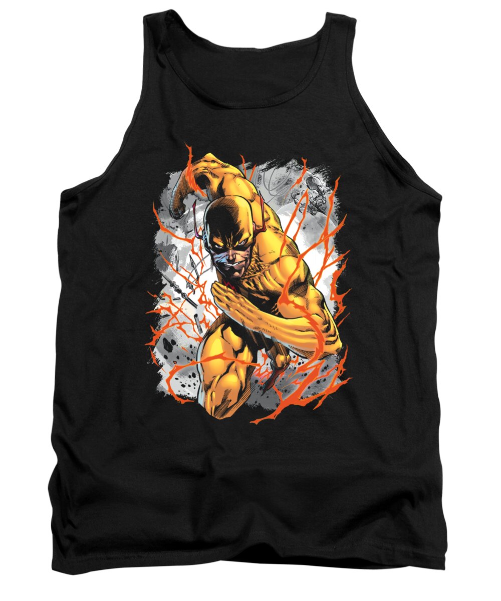  Tank Top featuring the digital art Jla - Reversed by Brand A