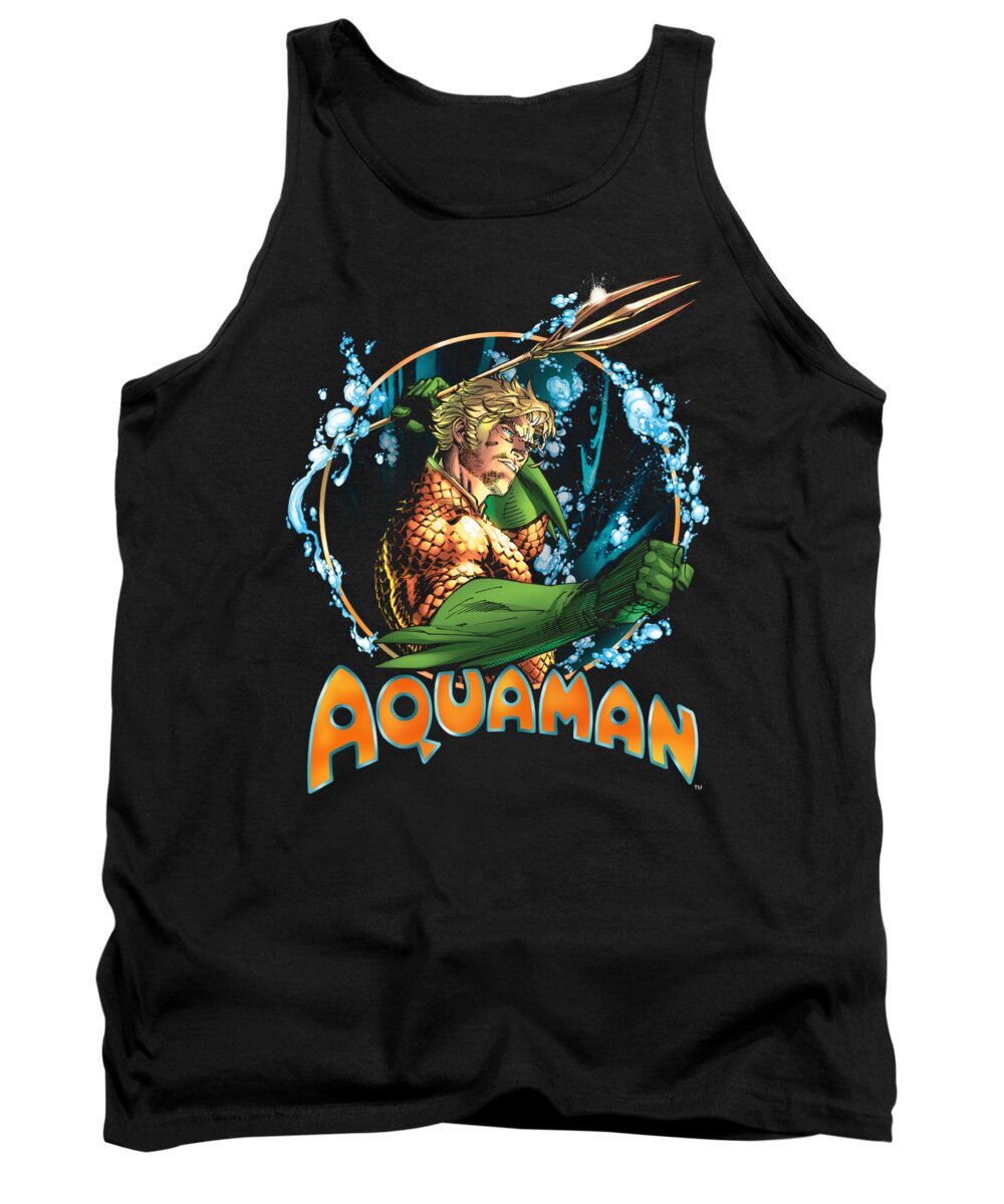  Tank Top featuring the digital art Jla - Ruler Of The Seas by Brand A