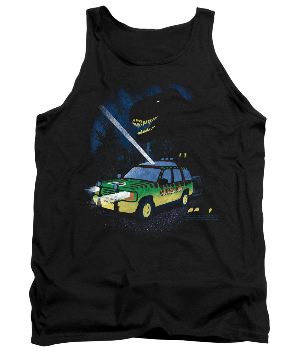  Tank Top featuring the digital art Jurassic Park - Turn It Off by Brand A