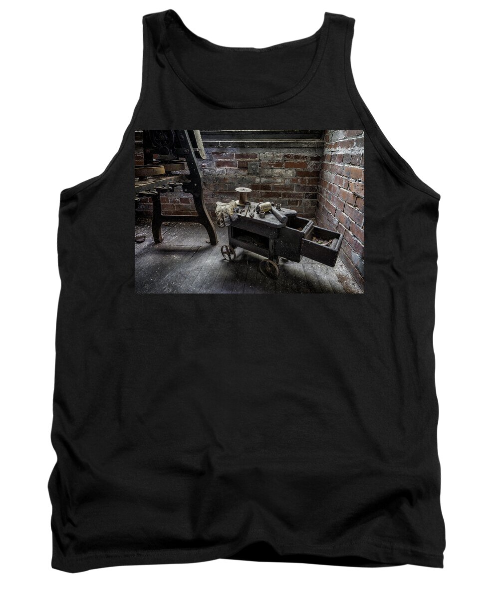 Abandoned Tank Top featuring the photograph Keep it neat by Rob Dietrich