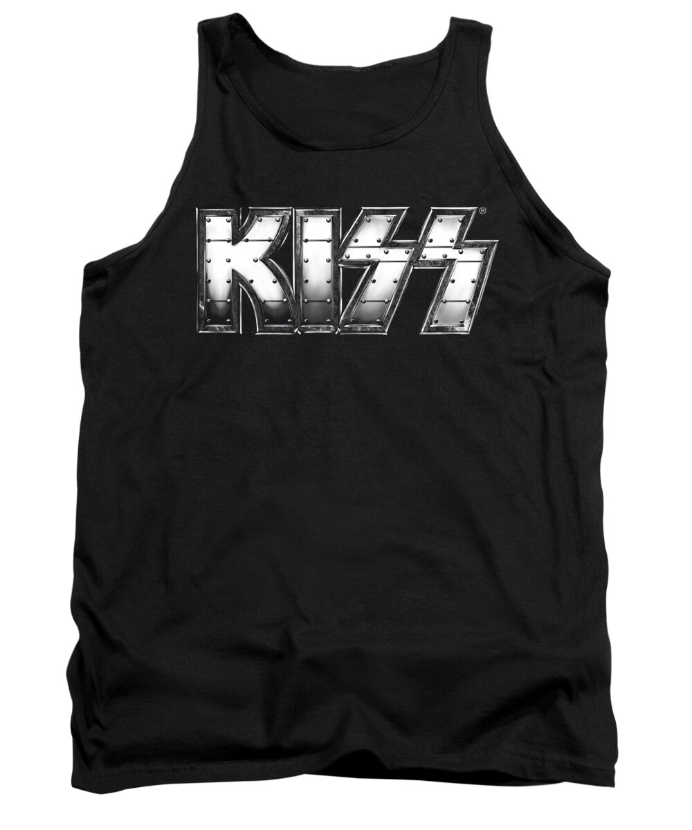  Tank Top featuring the digital art Kiss - Heavy Metal by Brand A