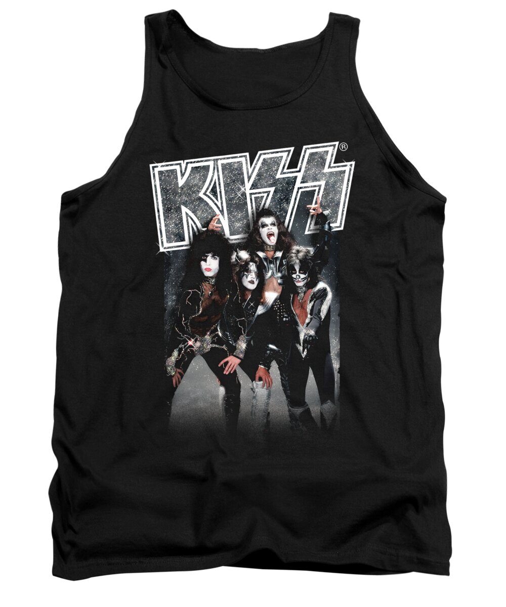  Tank Top featuring the digital art Kiss - Shine by Brand A