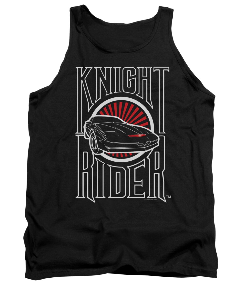  Tank Top featuring the digital art Knight Rider - Logo by Brand A