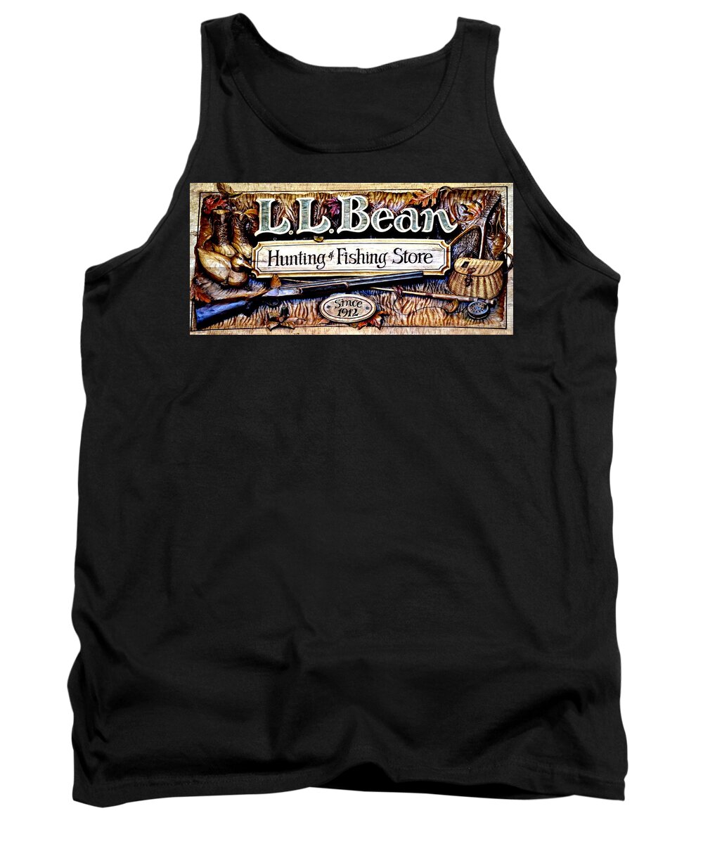 L. L. Bean Hunting and Fishing Store Since 1912 Tank Top by Tara