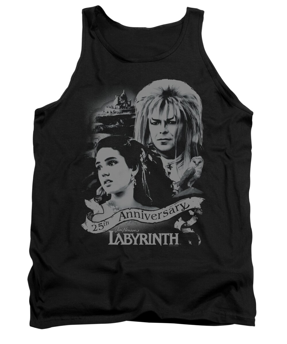 Labyrinth Tank Top featuring the digital art Labyrinth - Anniversary by Brand A