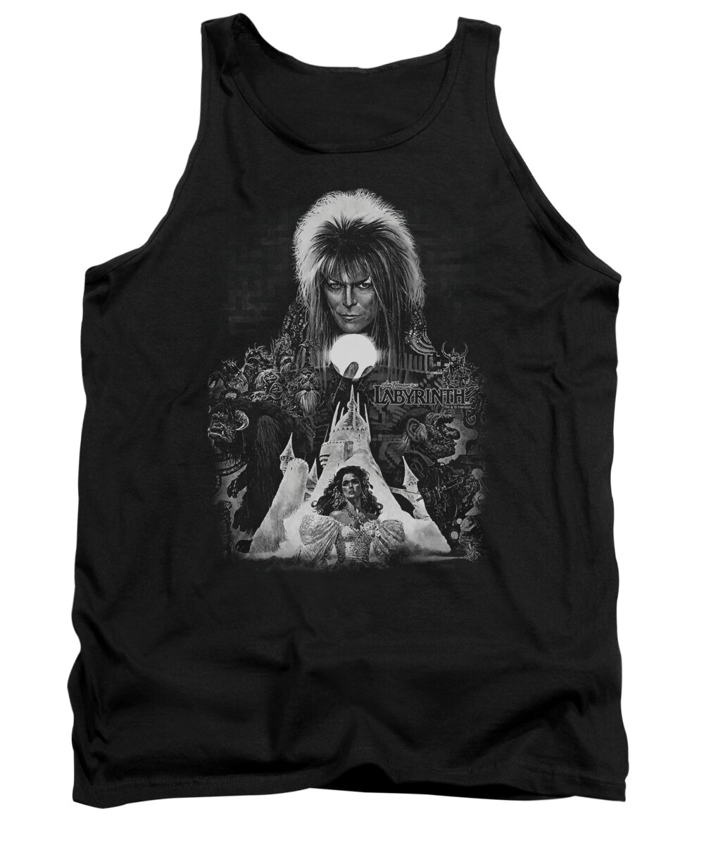 Labyrinth Tank Top featuring the digital art Labyrinth - Castle by Brand A