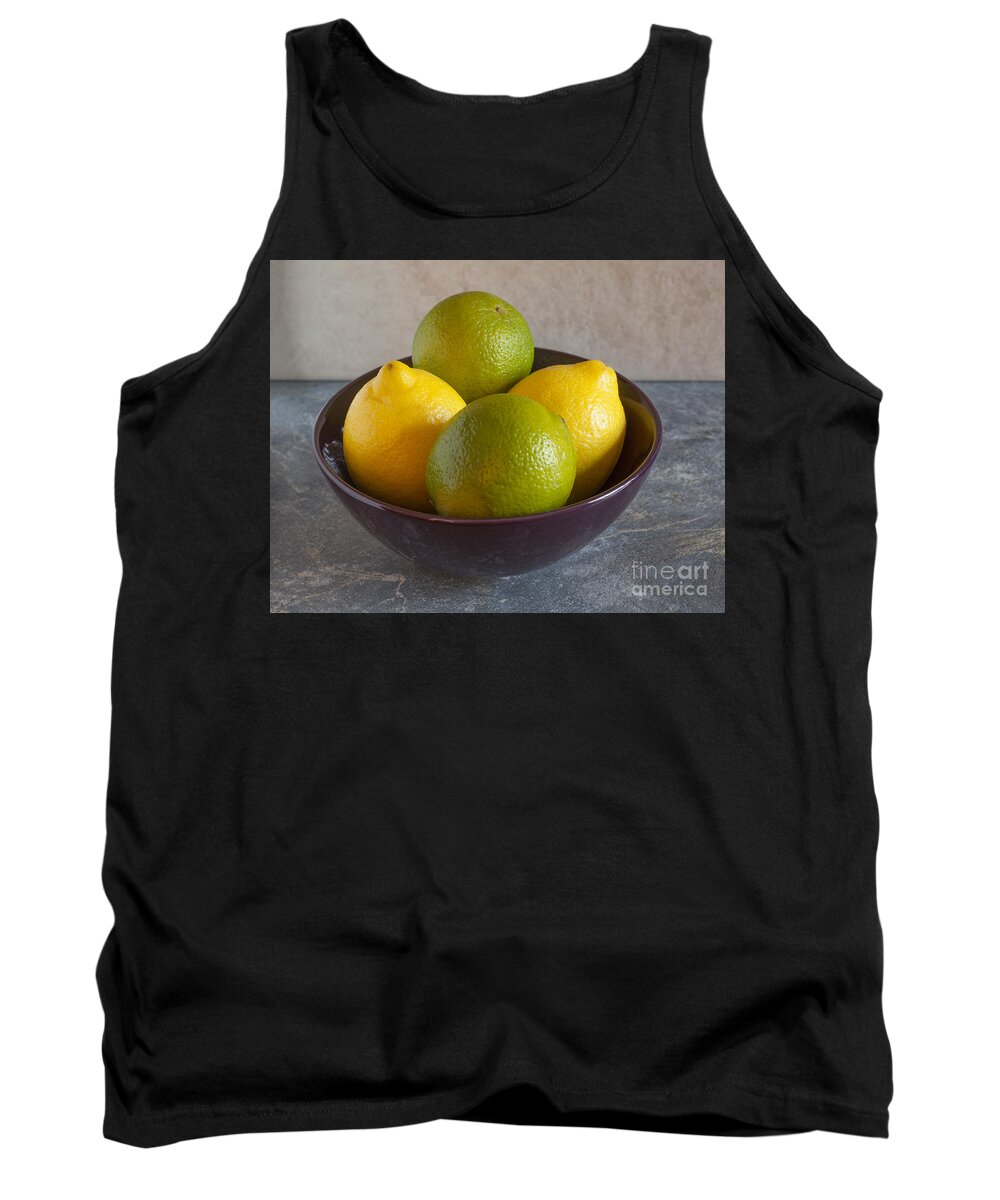 Lemons And Limes Tank Top featuring the photograph Lemons and Limes by Liz Leyden