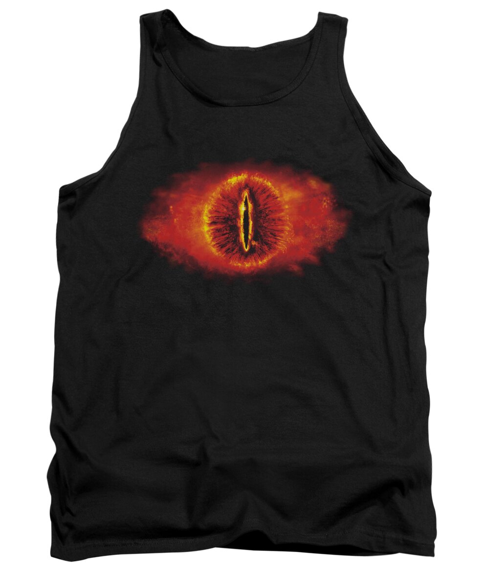  Tank Top featuring the digital art Lor - Eye Of Sauron by Brand A