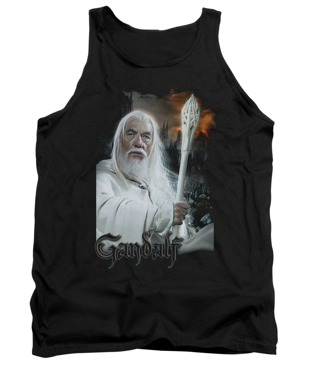  Tank Top featuring the digital art Lor - Gandalf by Brand A