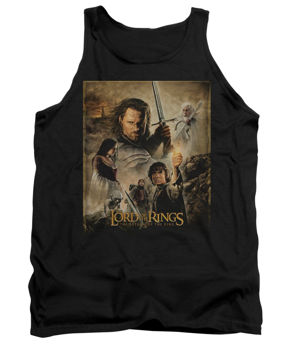  Tank Top featuring the digital art Lor - Rotk Poster by Brand A