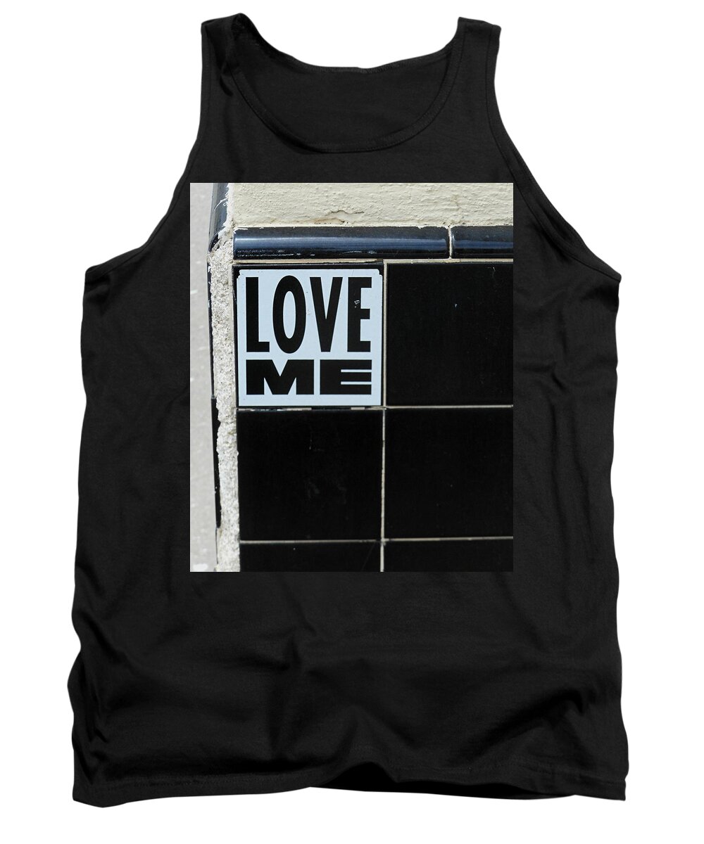 Love Tank Top featuring the photograph Love Me by Gia Marie Houck