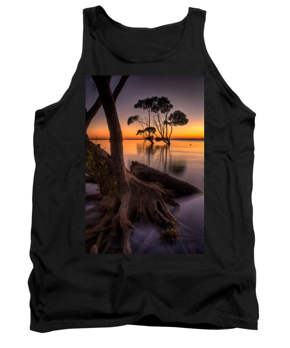 2010 Tank Top featuring the photograph Mangroves of Beachmere by Robert Charity