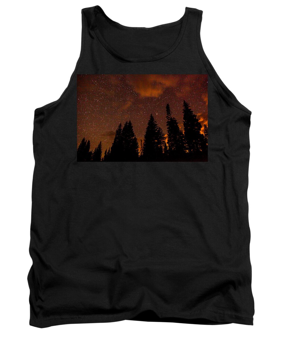 Meteor Tank Top featuring the photograph Meteor Shower by Kevin Dietrich