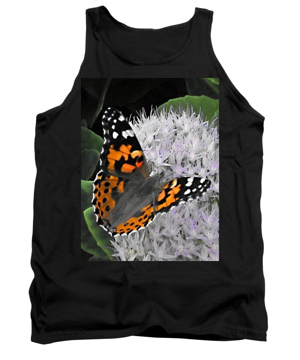 Monarch Tank Top featuring the photograph Monarch by Photographic Arts And Design Studio