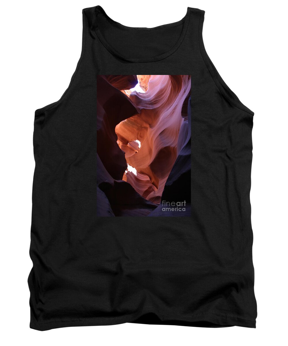 Canyon Tank Top featuring the photograph Narrow Canyon XV by Christiane Schulze Art And Photography