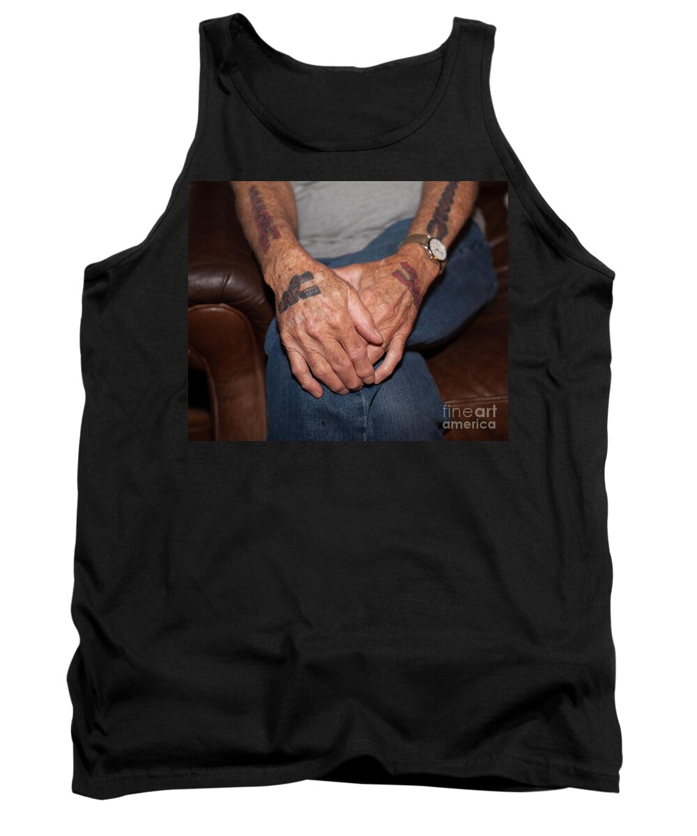 Tattoos Tank Top featuring the photograph No Age Limit by Roselynne Broussard