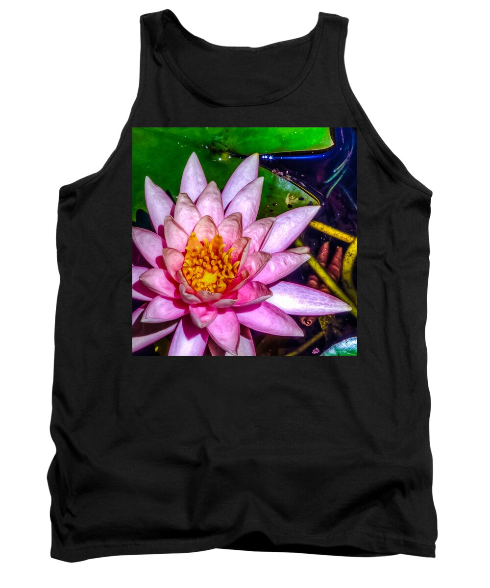 Blossom Tank Top featuring the photograph Nymphaeaceae by Traveler's Pics