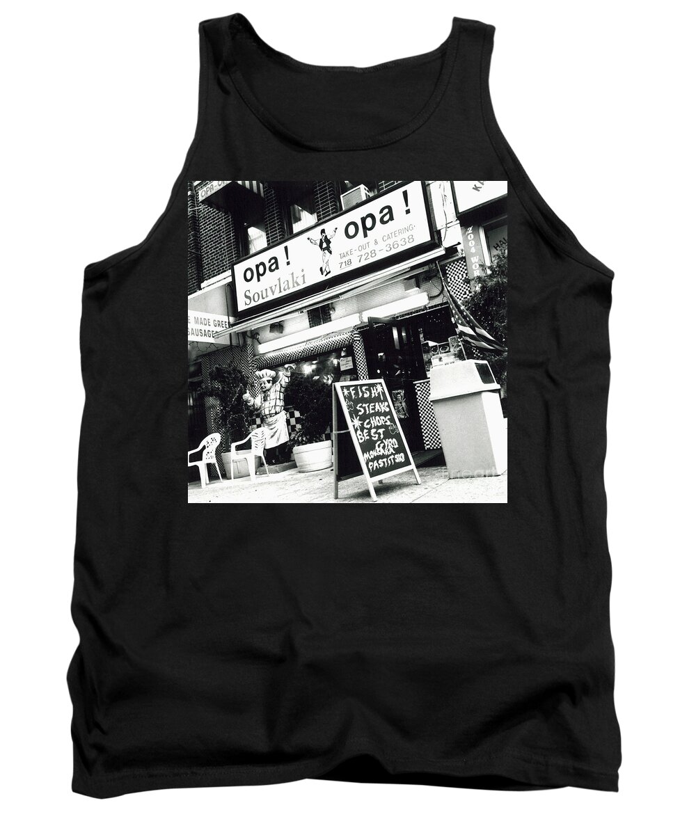 Greek Tank Top featuring the photograph Opa Opa by James Aiken