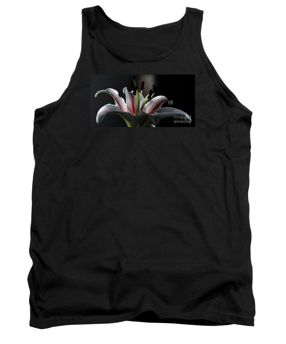 Artistic Tank Top featuring the photograph Orchid by Mir Azeezur Rahman