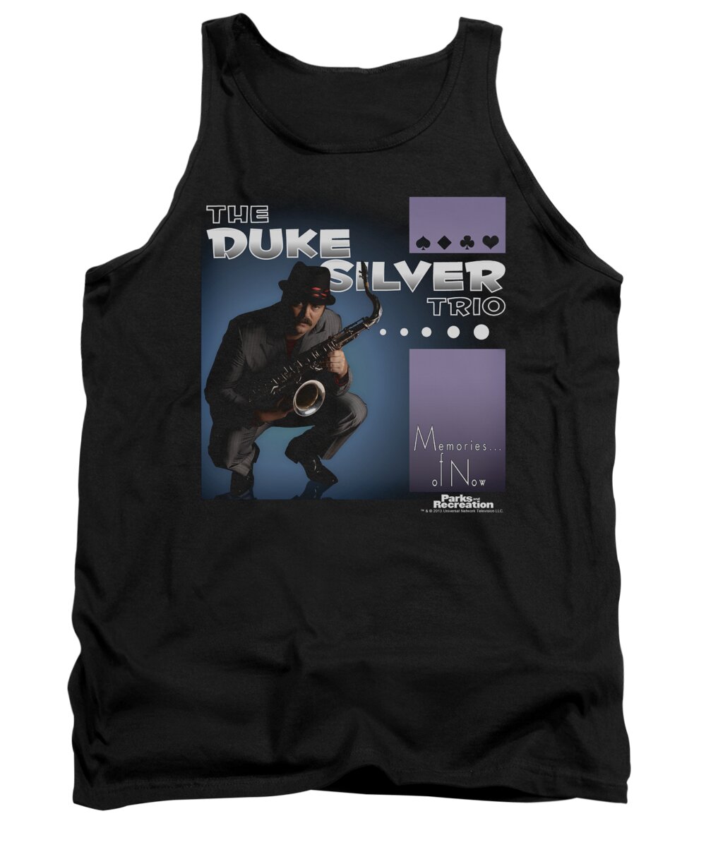 Parks And Rec Tank Top featuring the digital art Parks And Rec - Album Cover by Brand A