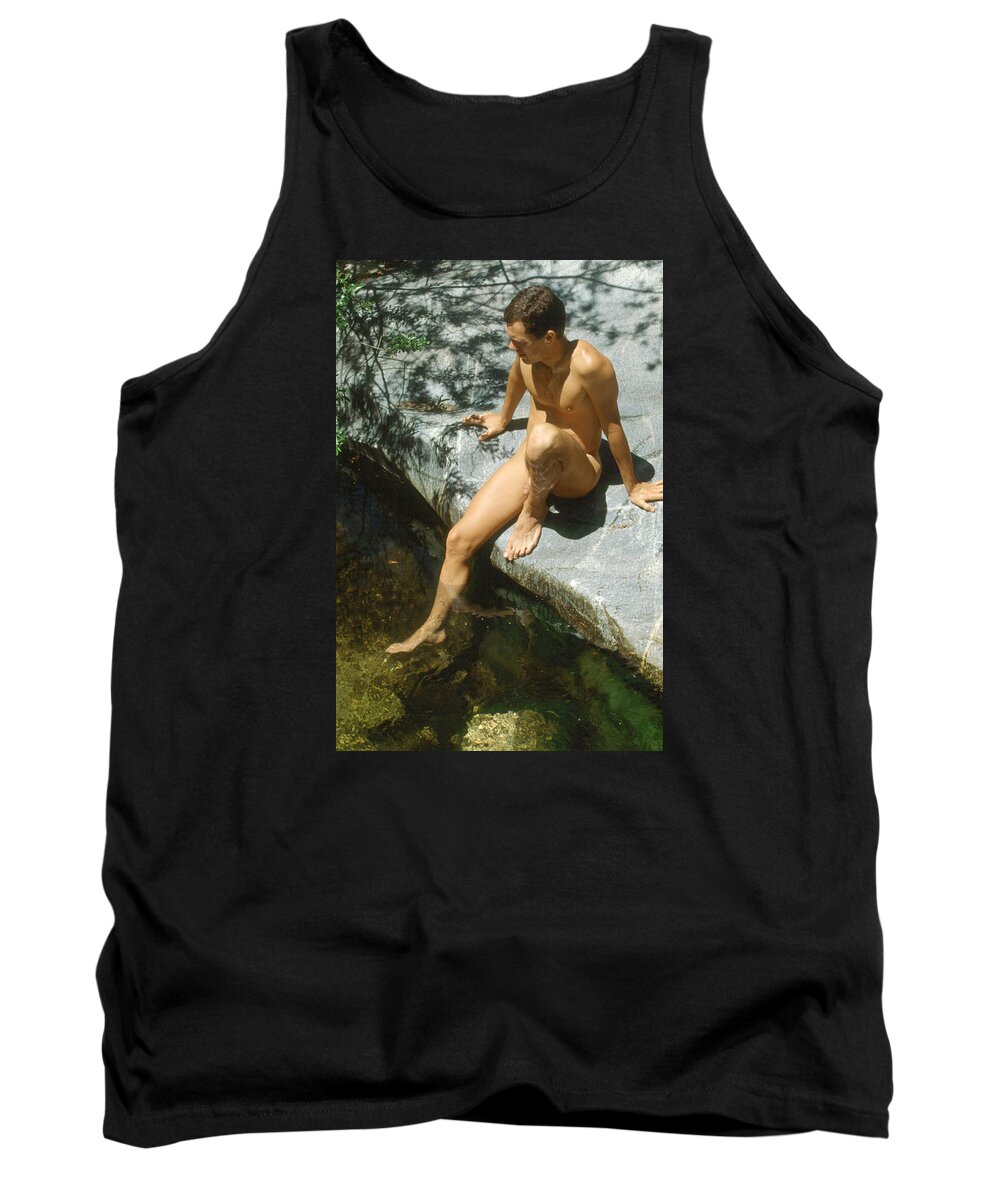 Male Tank Top featuring the photograph Paul F. 7 by Andy Shomock