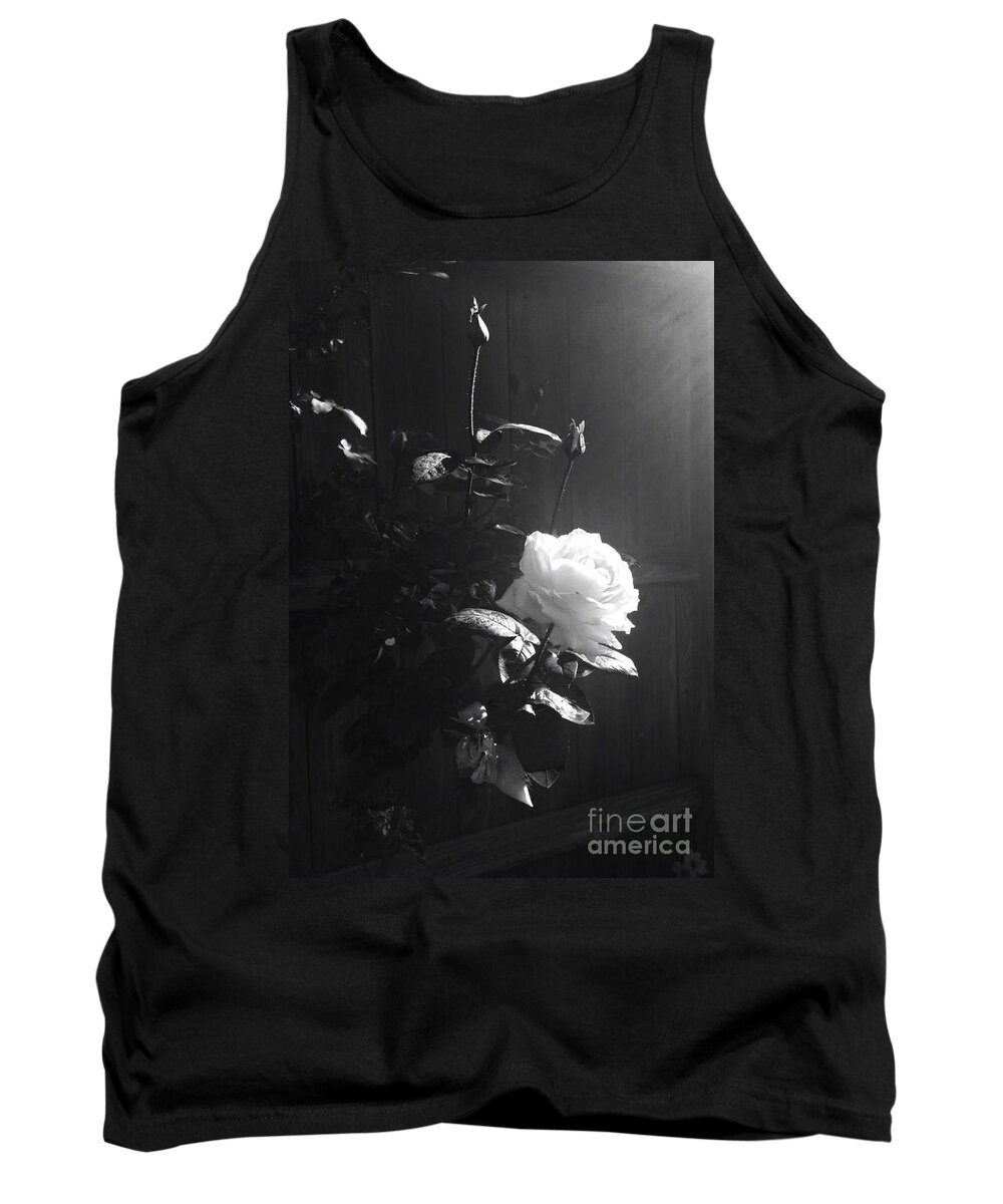 Rose Tank Top featuring the photograph Peace in the Morning by Vonda Lawson-Rosa