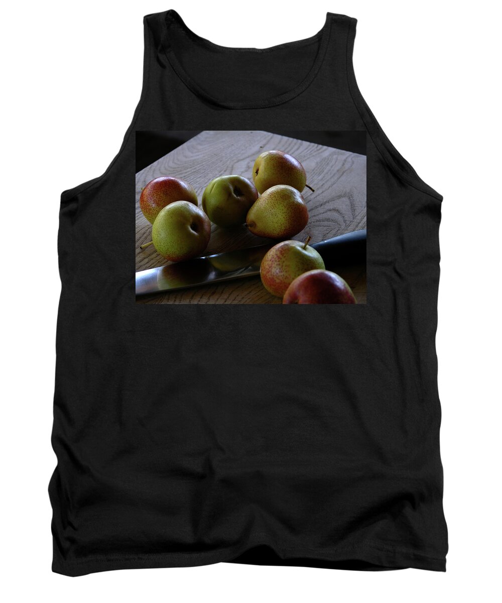 Art Tank Top featuring the photograph Forelle Pear Holiday Harvest by Julianne Felton