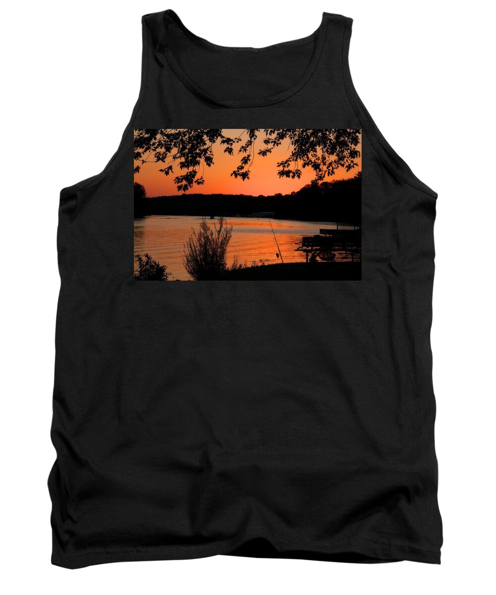 Baldwinsville Tank Top featuring the photograph Pole Ready by Dave Files
