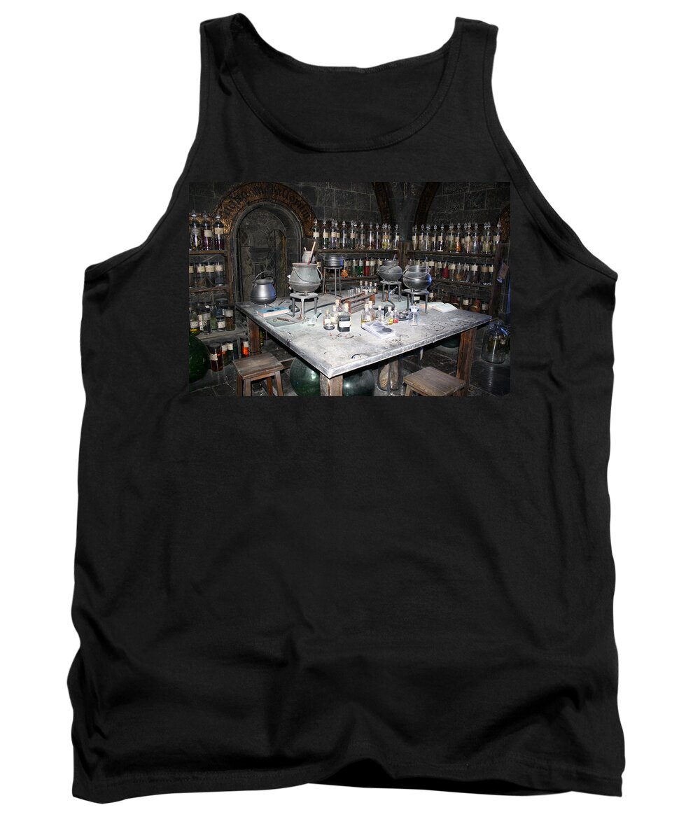 Harry Potter Tank Top featuring the photograph Potions by David Nicholls