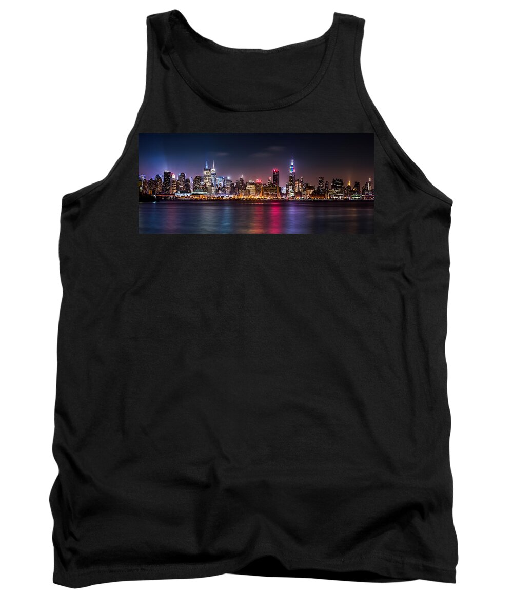 America Tank Top featuring the photograph Pride Weekend Panorama by Mihai Andritoiu