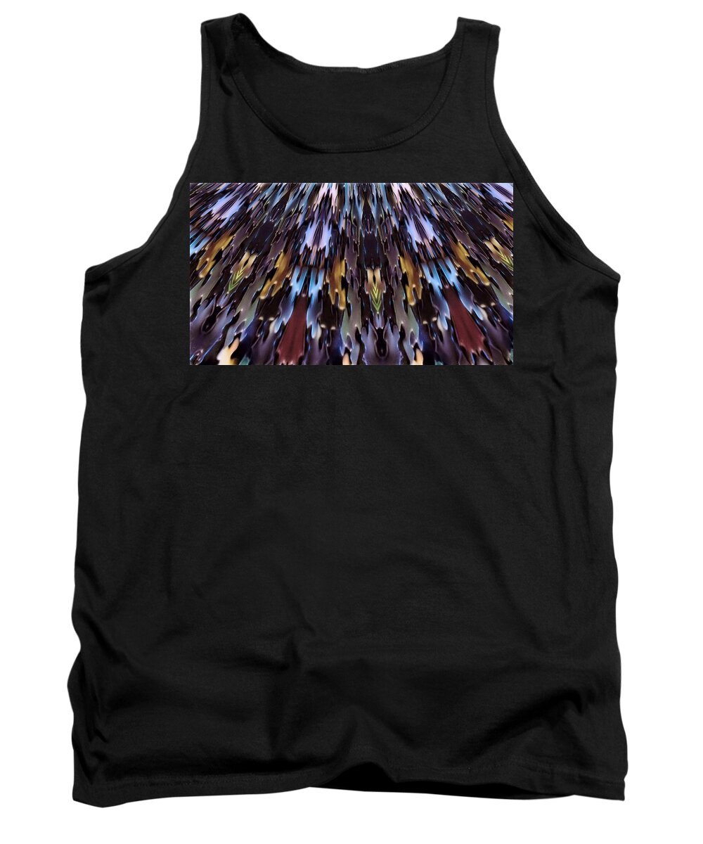 Puzzle Tank Top featuring the photograph Puzzled by Donald J Gray