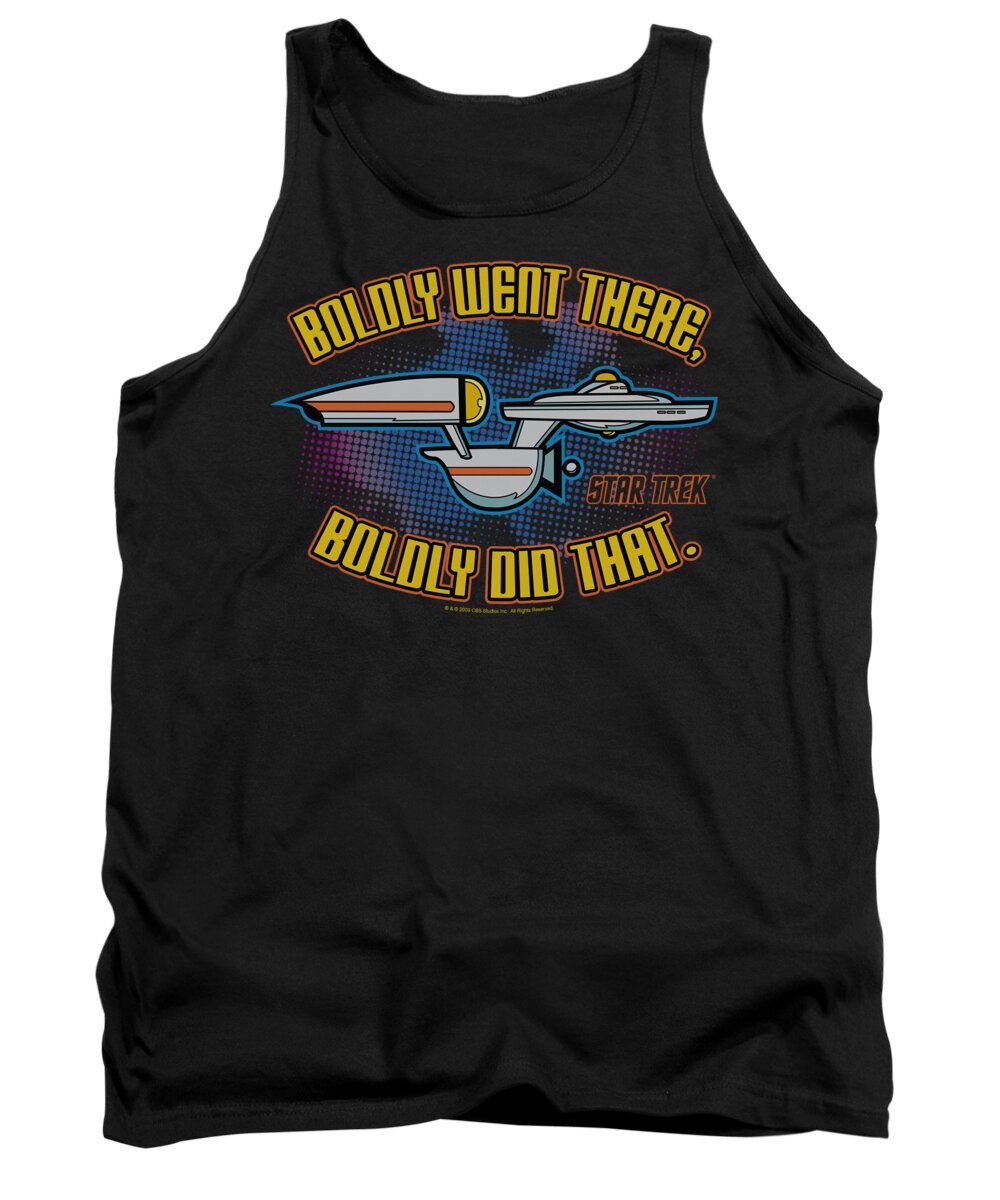 Star Trek Tank Top featuring the digital art Quogs - Bold by Brand A