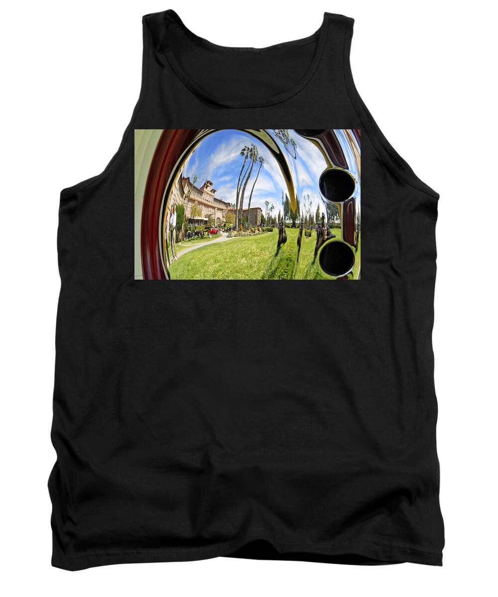 1937 Cord Tank Top featuring the photograph Reflections Of A 1937 Cord by Shoal Hollingsworth