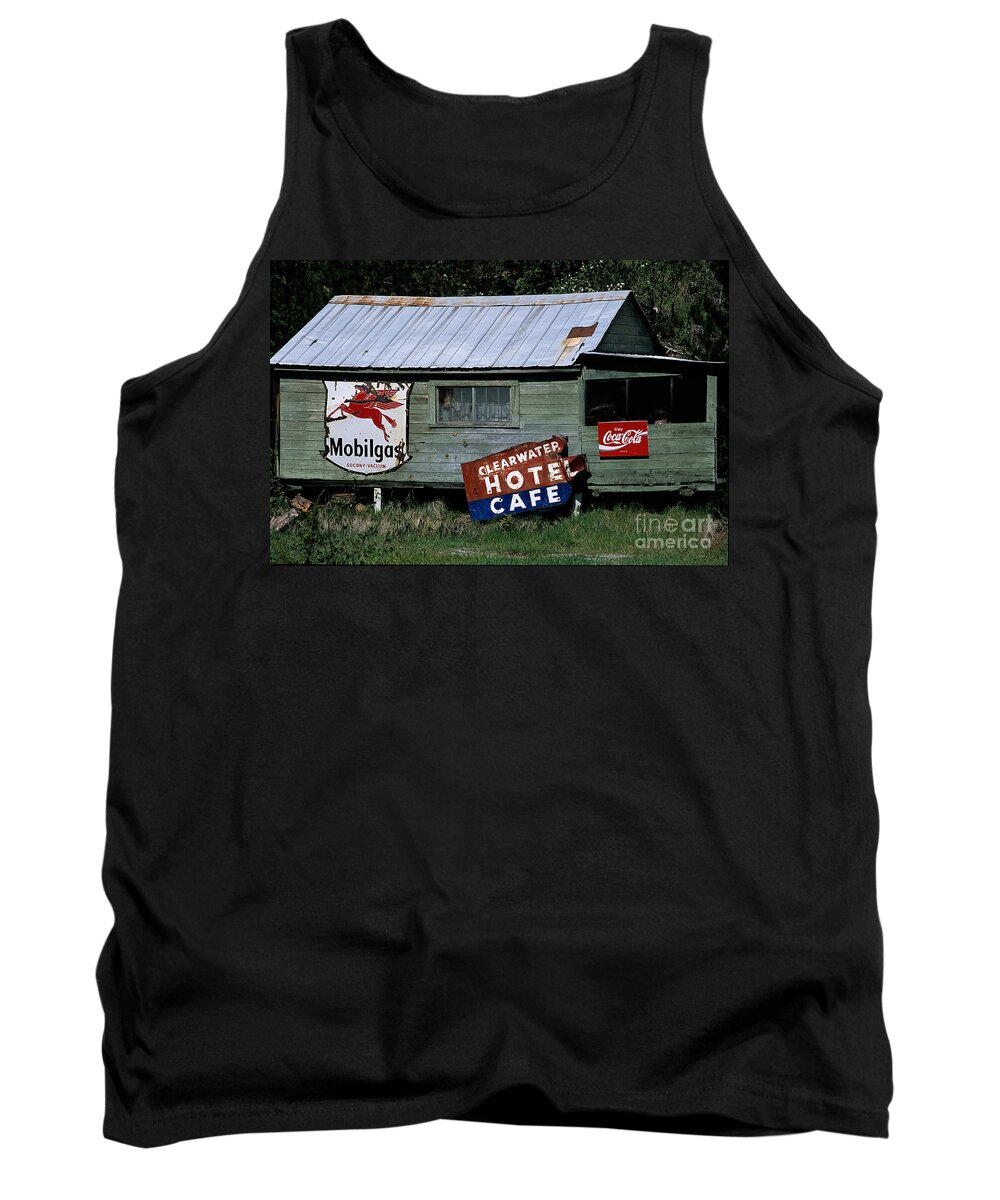 Signs Tank Top featuring the photograph Remember When by Sharon Elliott