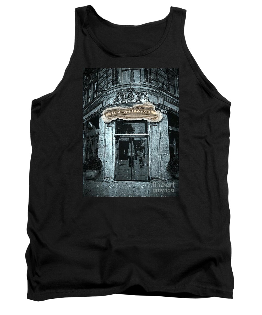 Rendezvous Lounge Photo Tank Top featuring the photograph Rendezvous Lounge - Lancaster Pa. by Joseph J Stevens