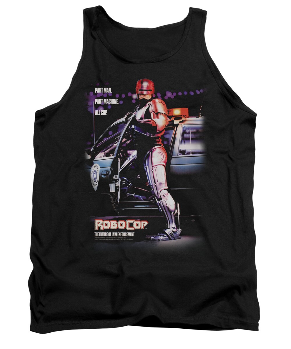  Tank Top featuring the digital art Robocop - Poster by Brand A