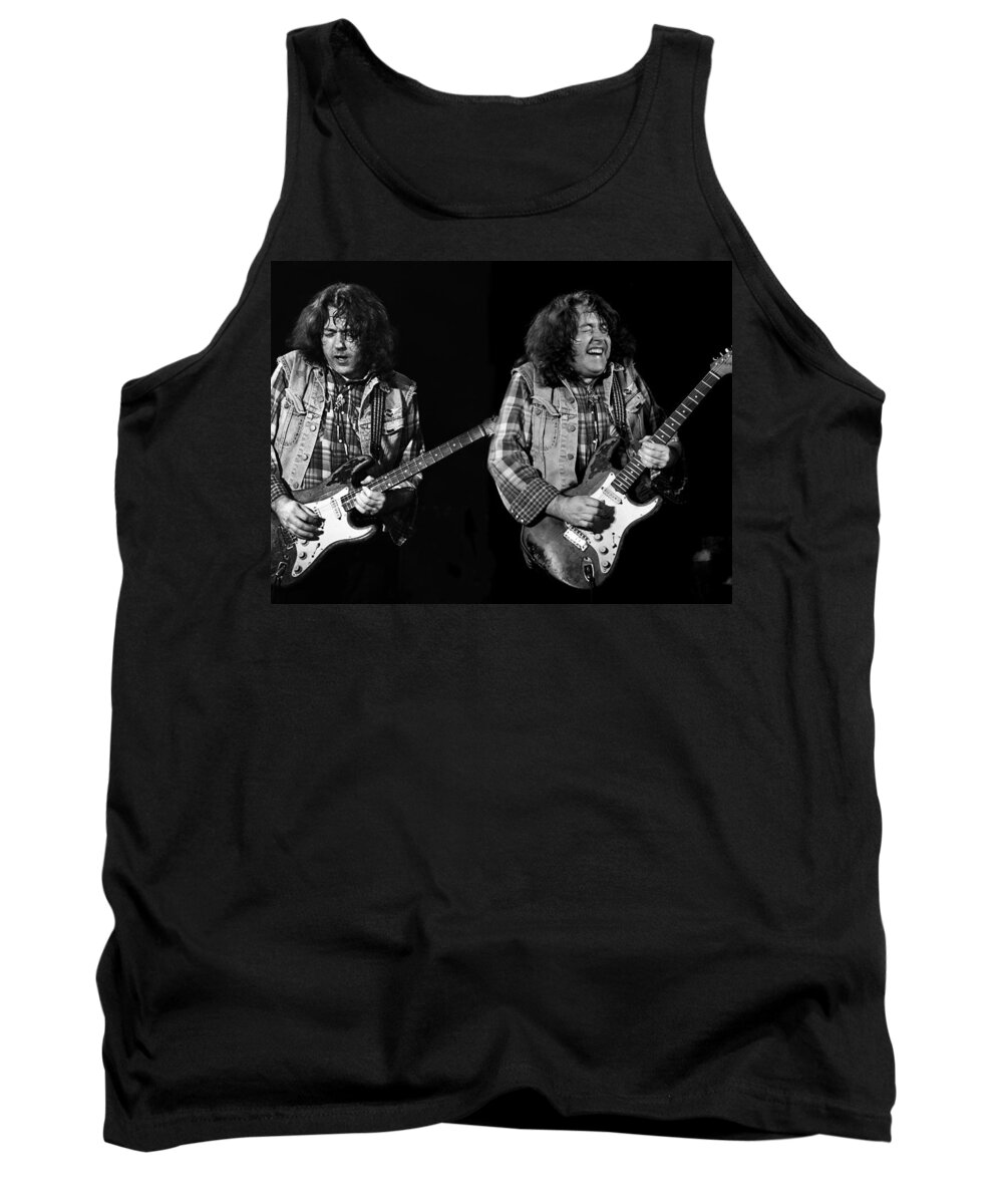 Rory Gallagher Tank Top featuring the photograph Rory Gallagher by Dragan Kudjerski