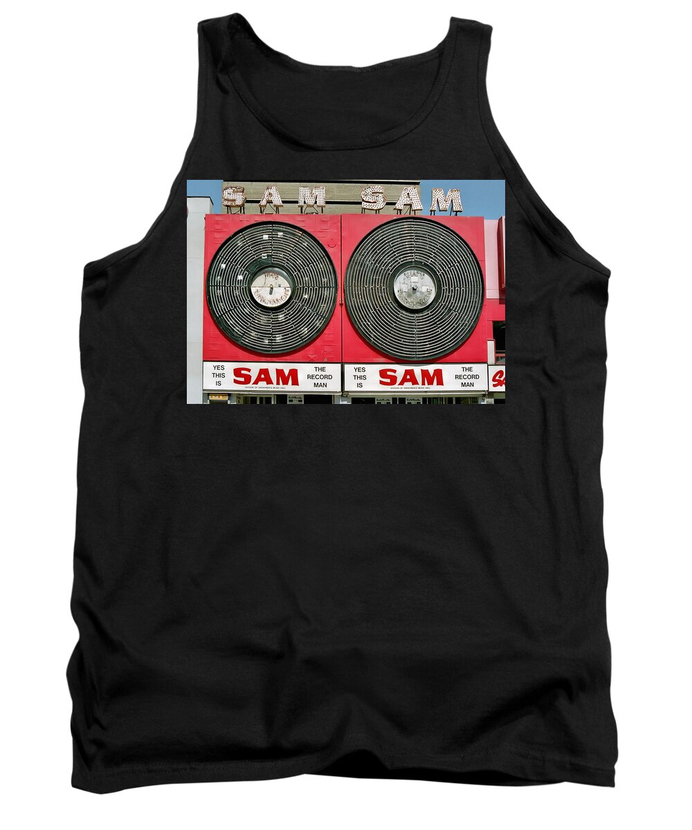 Toronto Tank Top featuring the photograph Sam The Record Man by Andrew Fare