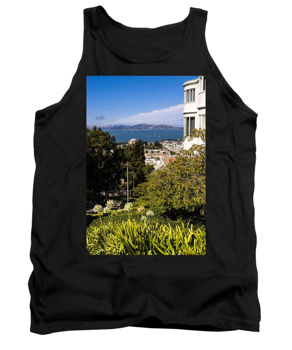 Apartment Tank Top featuring the photograph San Francisco Bay by Mark Llewellyn