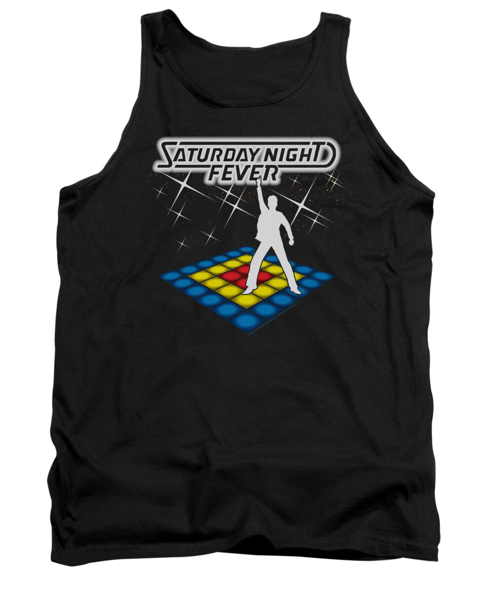 Saturday Night Fever Tank Top featuring the digital art Saturday Night Fever - Should Be Dancing by Brand A
