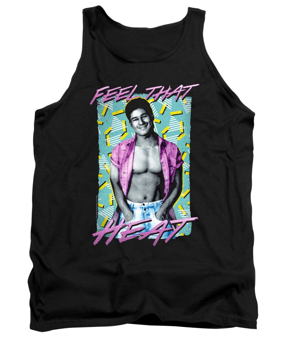  Tank Top featuring the digital art Saved By The Bell - Heated by Brand A