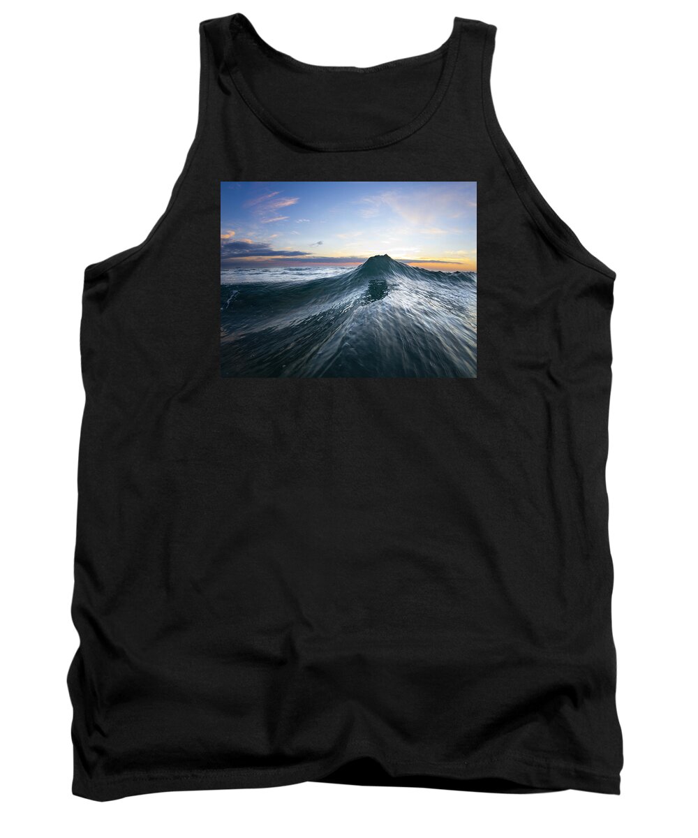  A Rogue Wave Tank Top featuring the photograph Sea Mount by Sean Davey