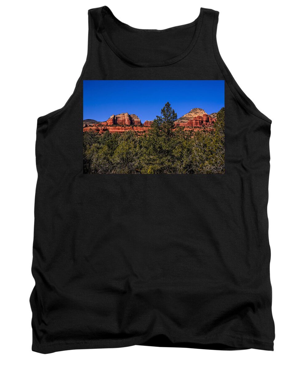 2014 Tank Top featuring the photograph Sedona Vista 31 by Mark Myhaver